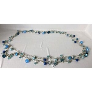 Cabochon Oval Crystal Quartz  Necklace Solid Sterling Silver